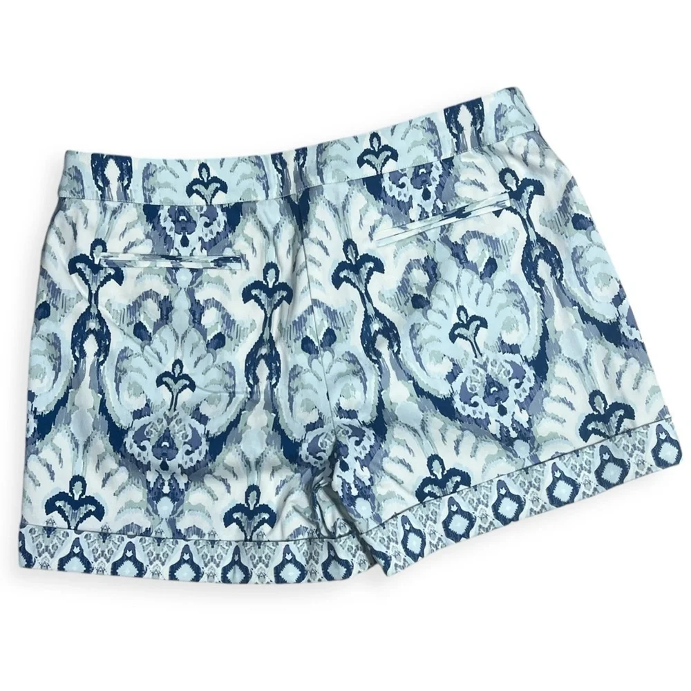 Tyler Boe blue and white shorts size 6 - Picture 4 of 8